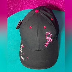 Cap - PRAY FOR A CURE - October is Breast Cancer Awareness